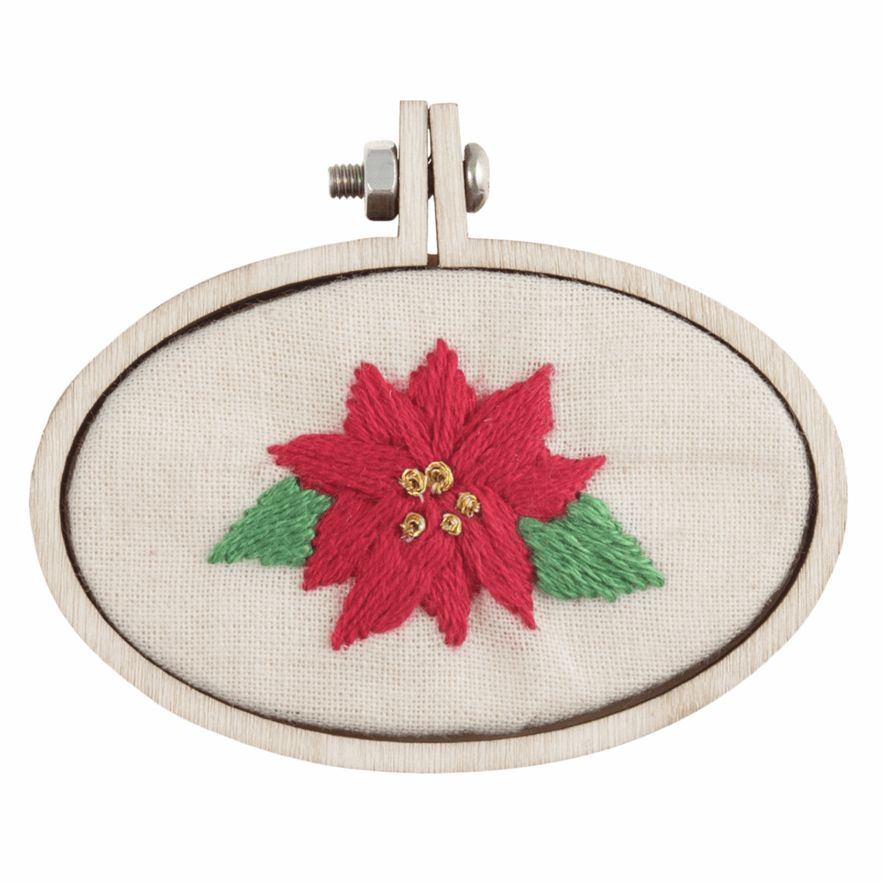 Mini Embroidery Hoop: Oval: 60 x 40mm