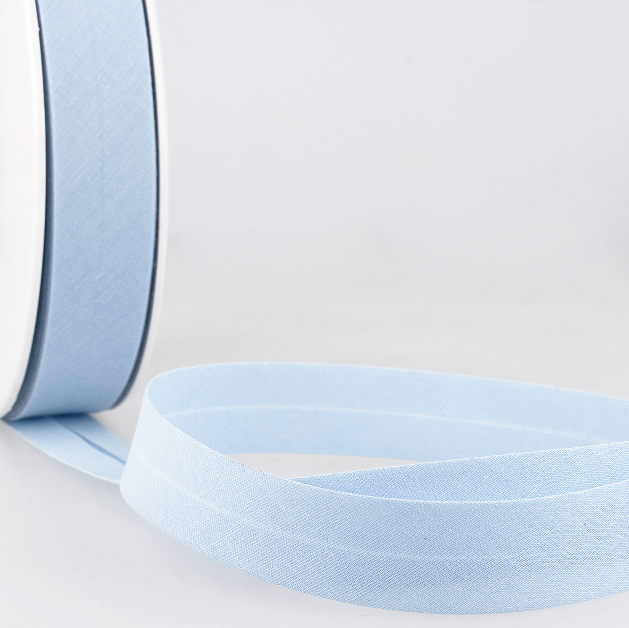 Sky Blue - Bias Binding - Polycotton - 50mm ( Sold by the  Metre)