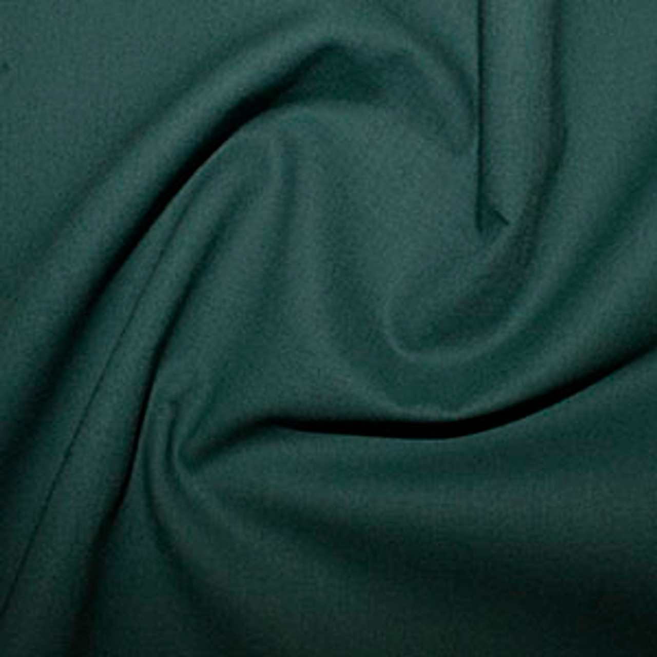 Bottle Green 100% Cotton Fabric, 112cm/44in wide, Sold Per HALF Metre