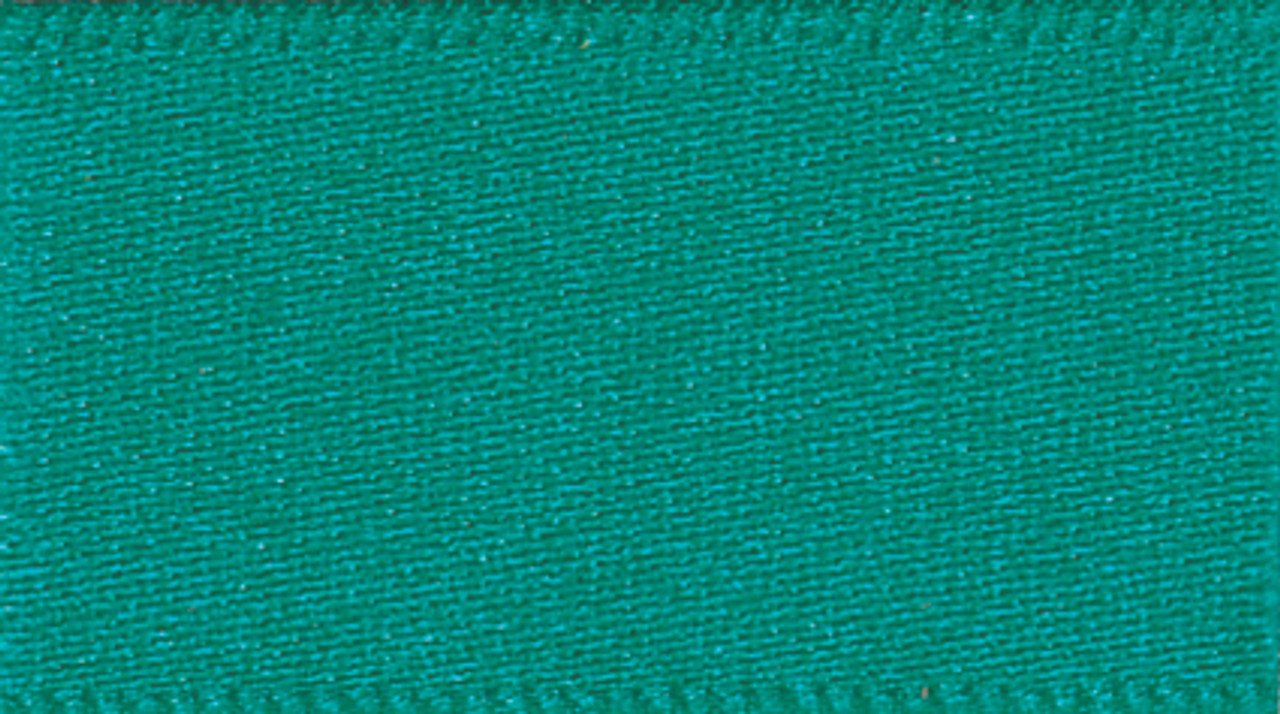 35mm 68 Jade Double Satin Berisfords Ribbon ( Sold per Metre)