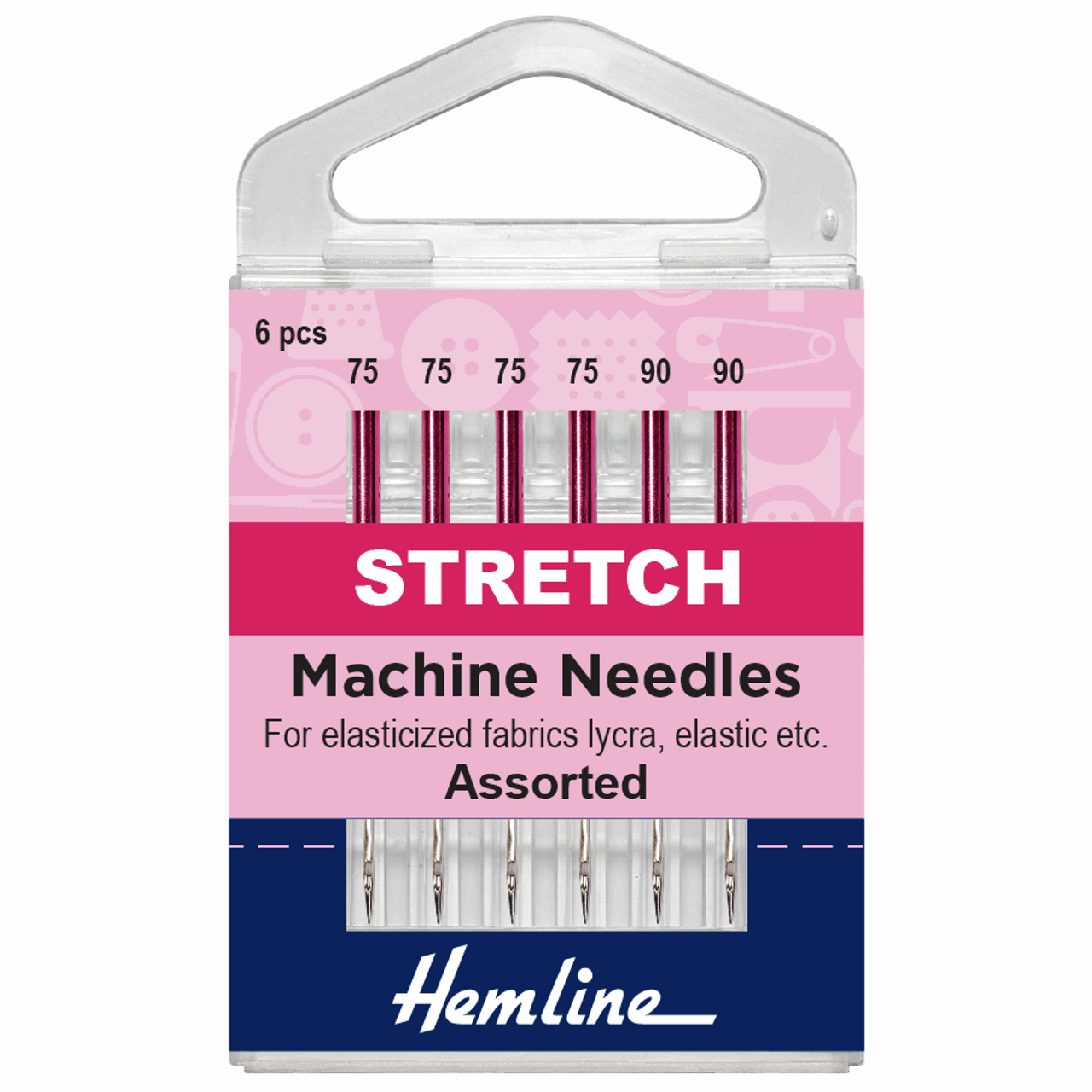 Machine Needles - Stretch - Assorted Sizes 75-90