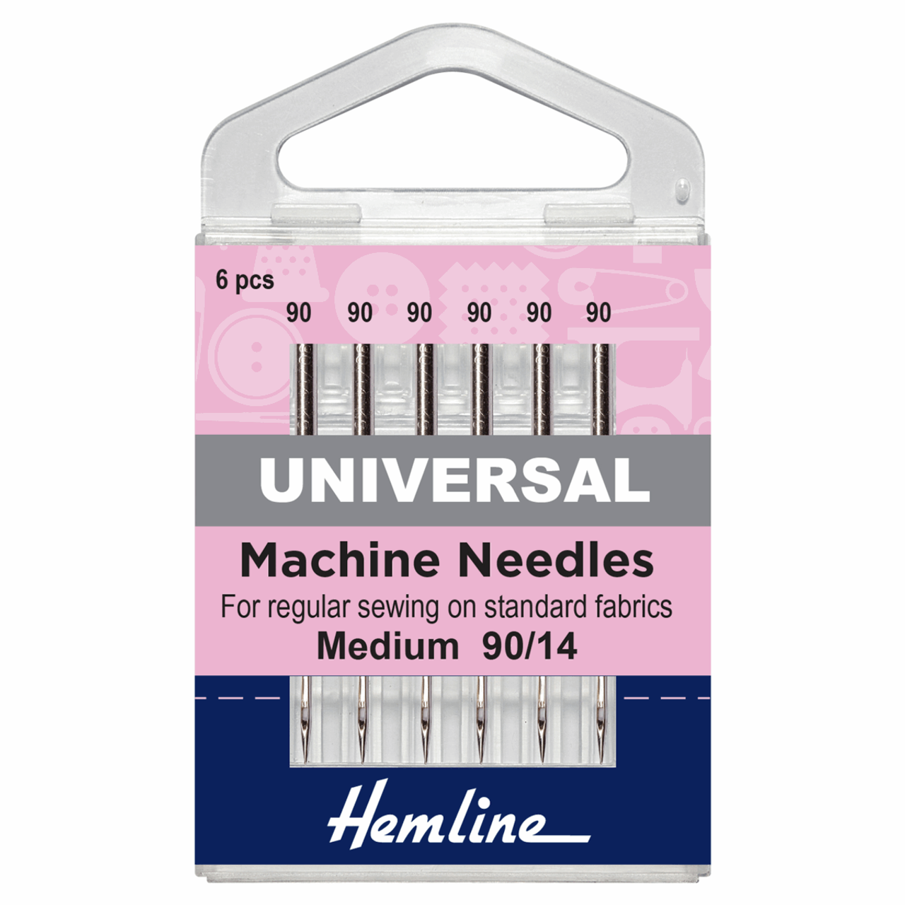 Machine Needles - Medium, Size 90/14