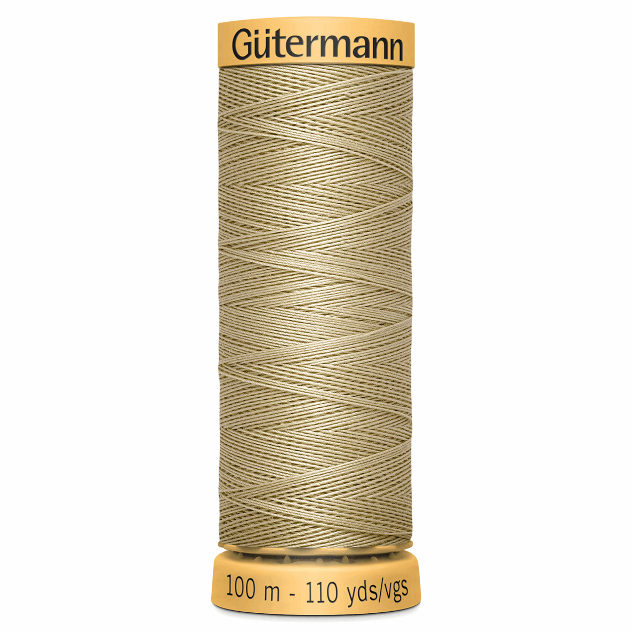 0927 Natural Cotton Sewing Thread 100mtr Spool