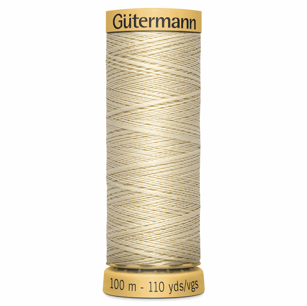 0519 Natural Cotton Sewing Thread 100mtr Spool