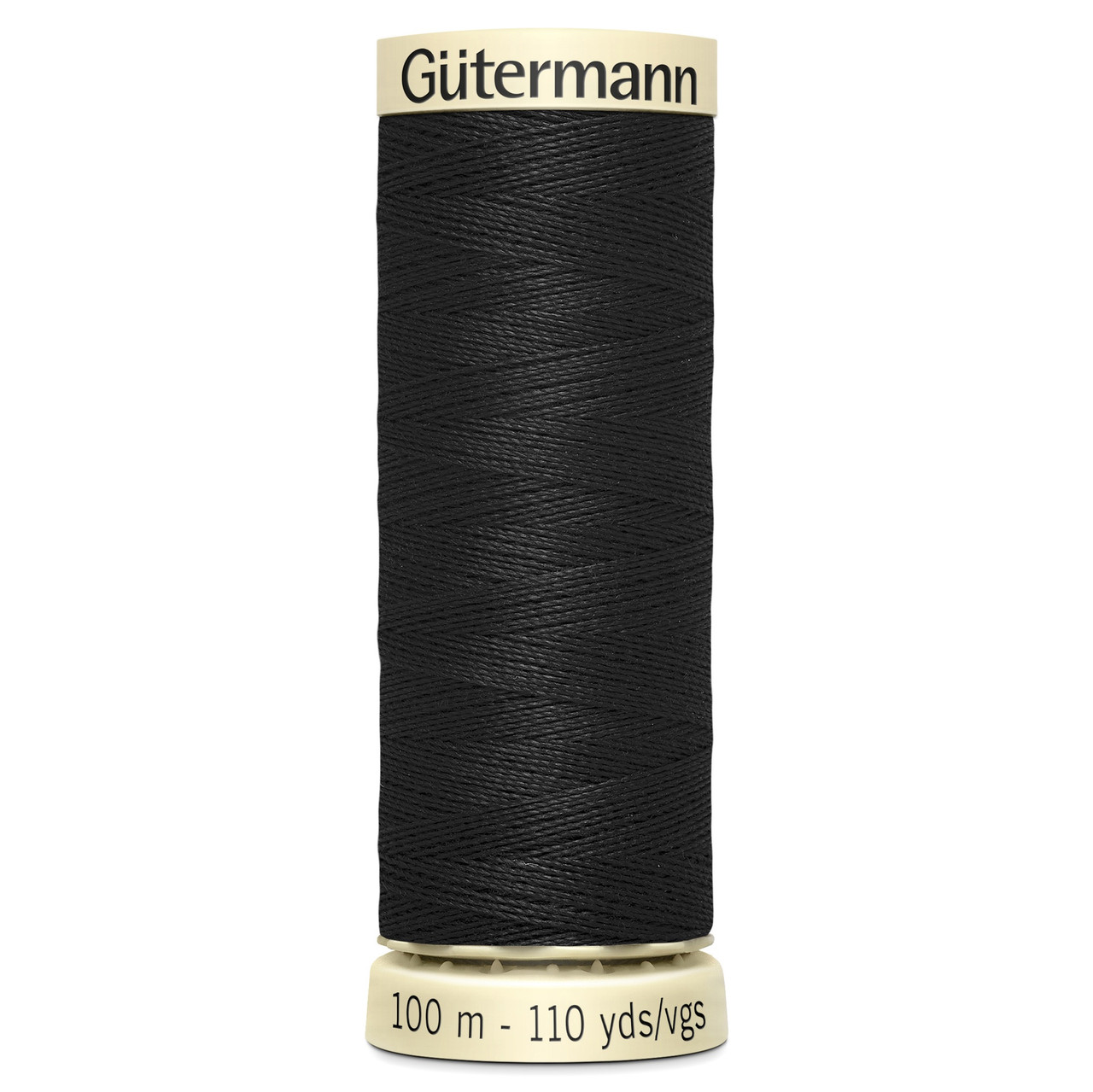 000 Black Sew-All Polyester Thread 100mtr Spool