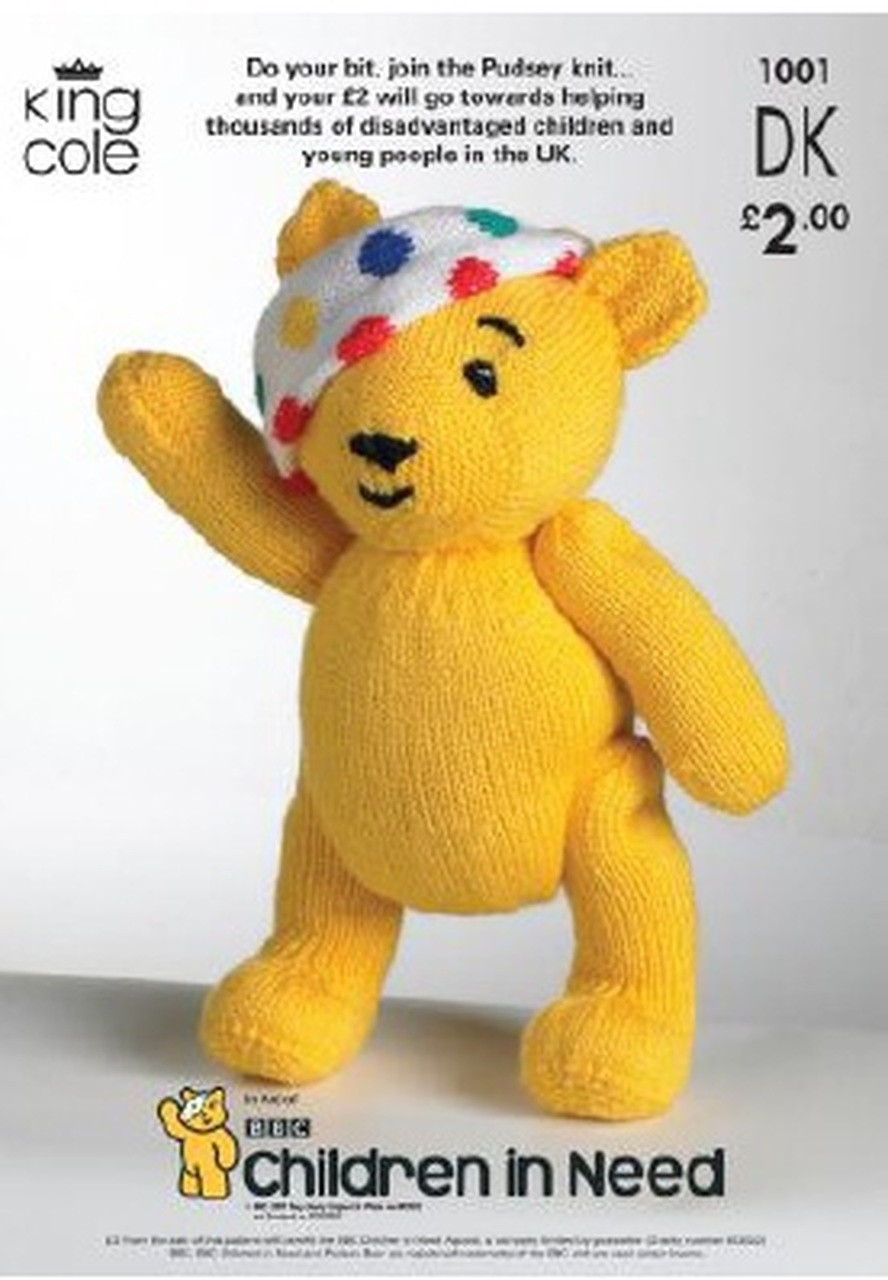 1001 Toy Teddy Bear DK Knitting Pattern