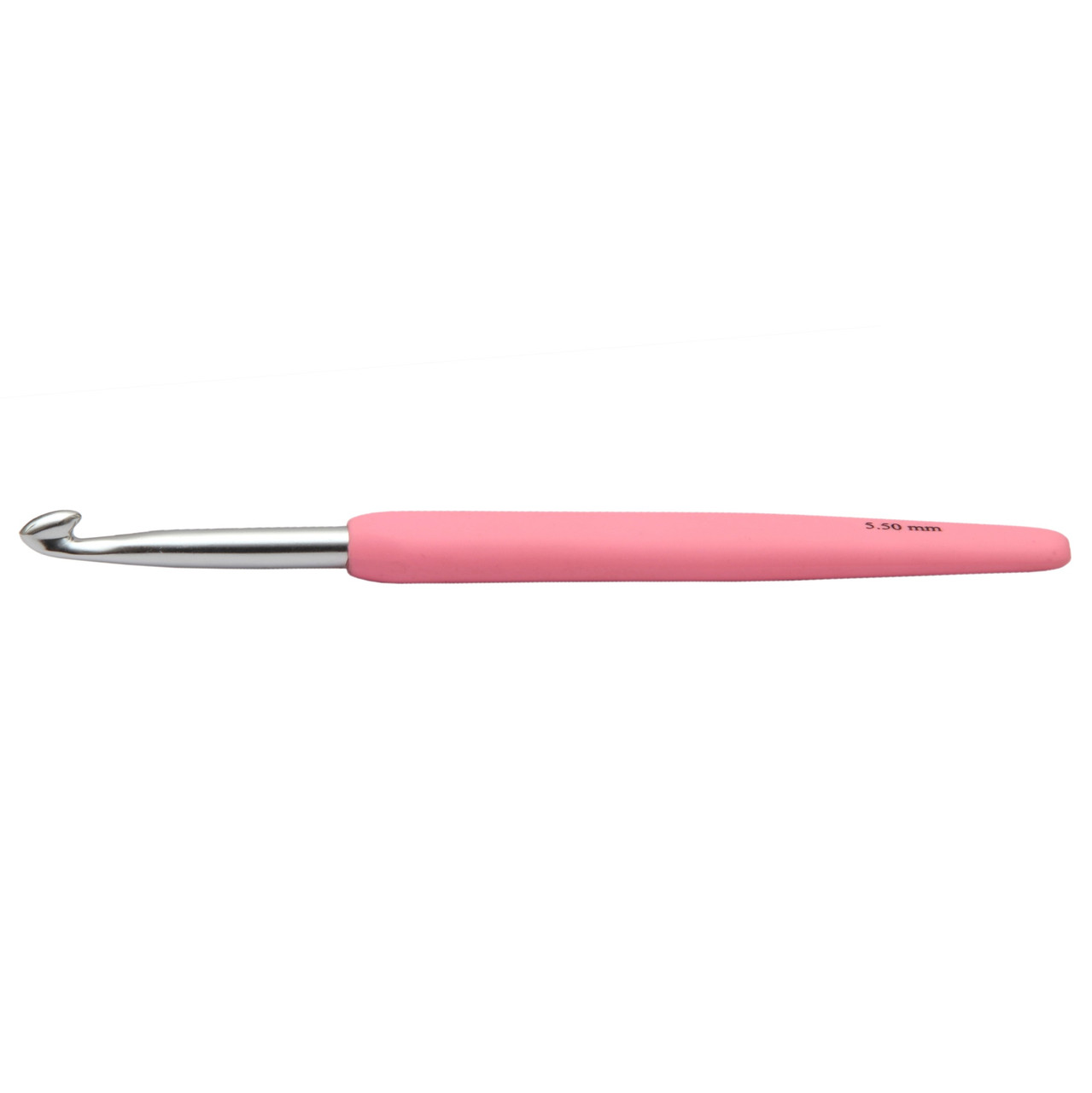 5.50mm 'Waves' Soft Grip Aluminium Crochet Hook