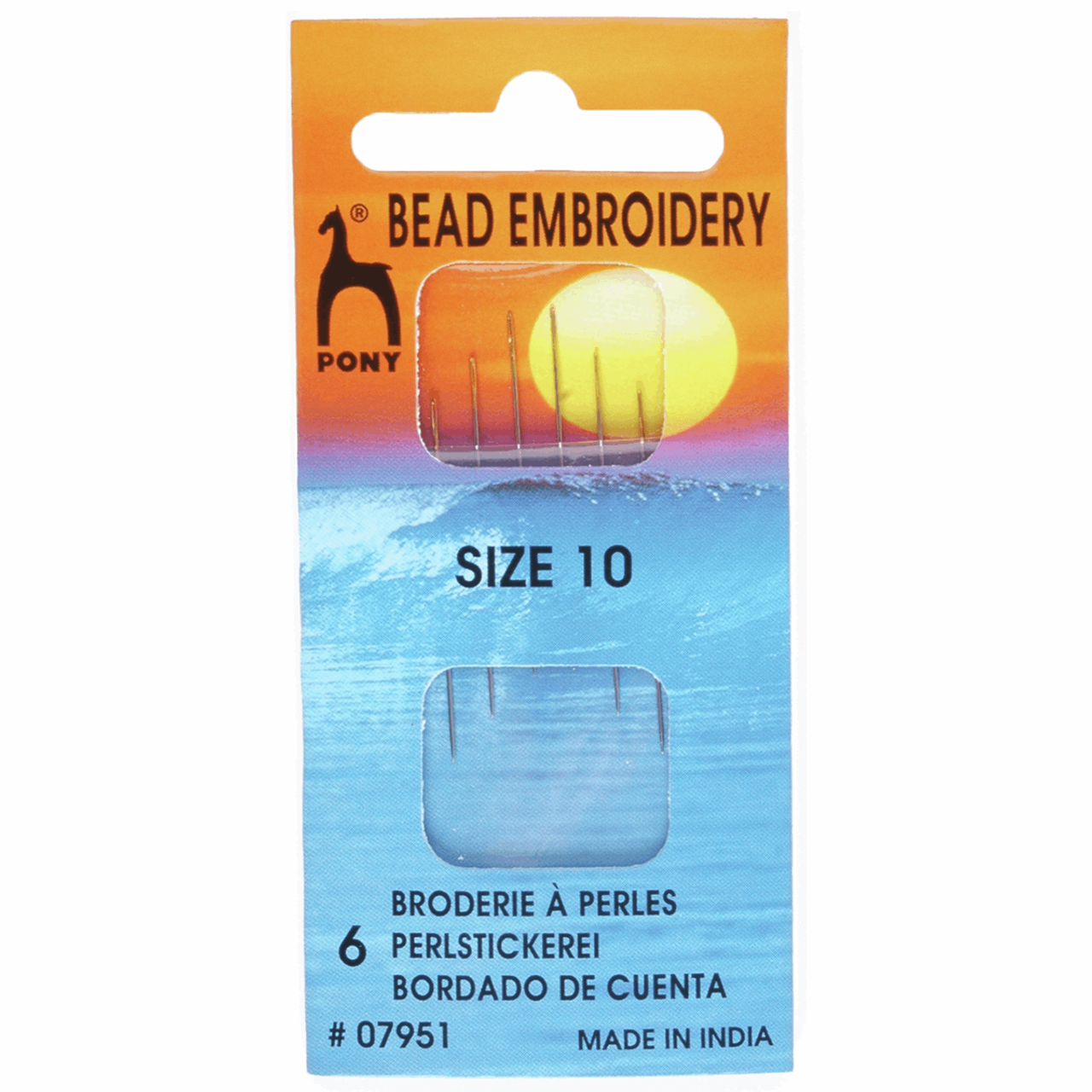 Hand Sewing Needles - Bead Embroidery - Size 10