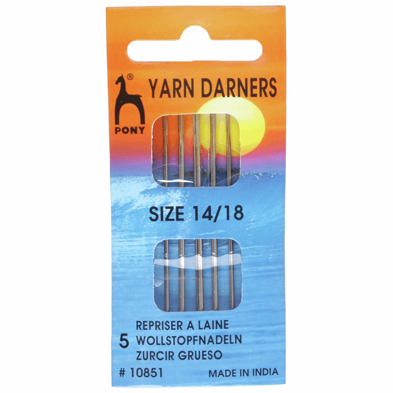 Hand Sewing Needles - Yarn Darners - Assorted Sizes 14-18