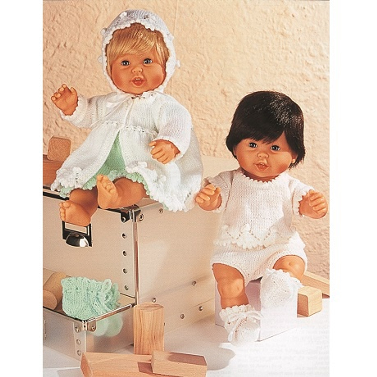 4539 Toy Doll Wondersoft 4 Ply Knitting Pattern Size: 36cm