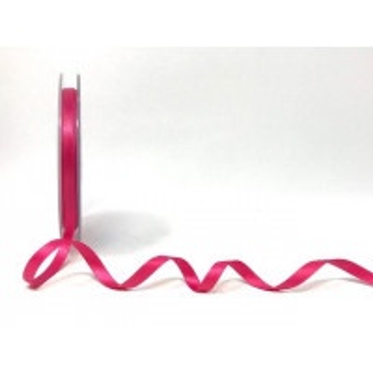 fuchsia satin ribbon