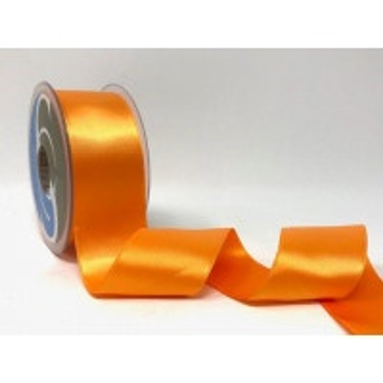 Light Orange Satin Ribbon, 38mm wide, Sold Per Metre