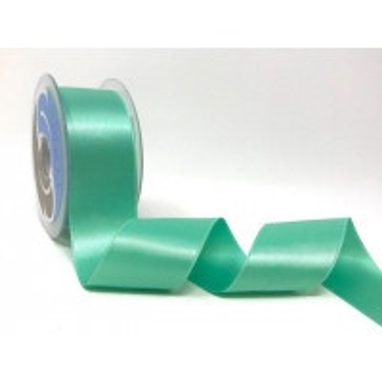 Spearmint Satin Ribbon, 38mm wide, Sold Per Metre