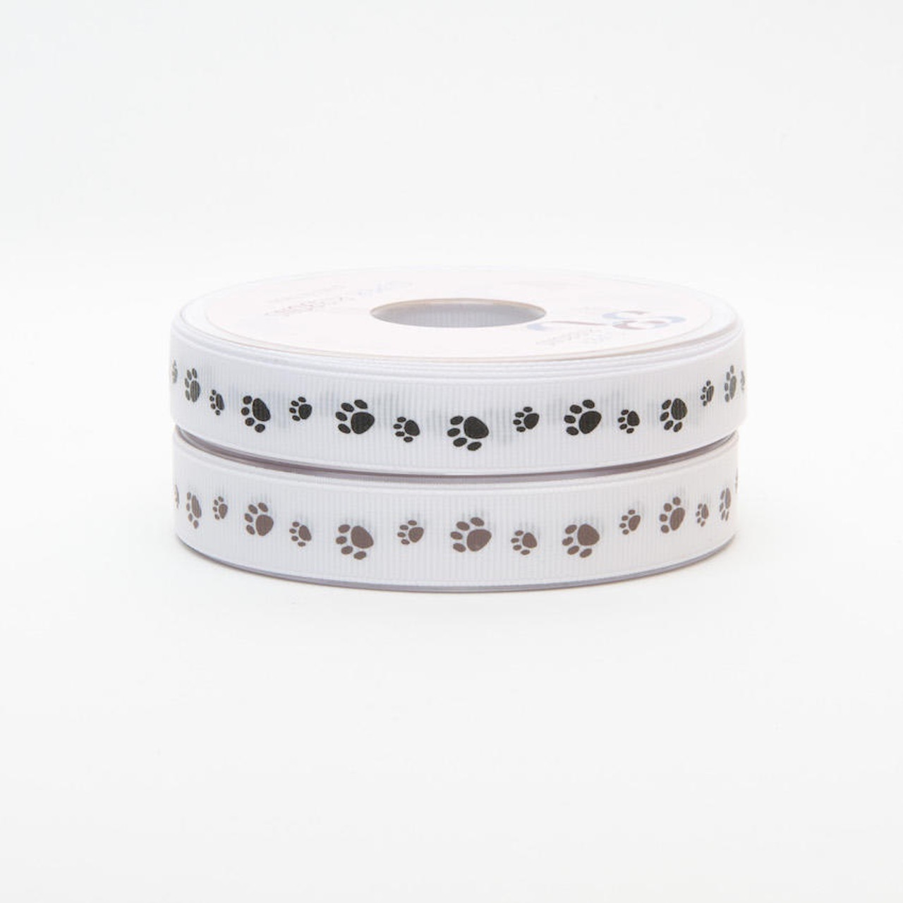 black and white grosgrain ribbon