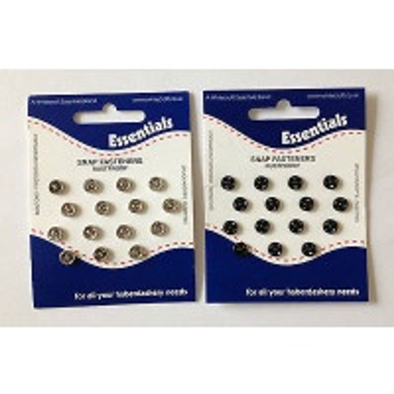 Sew-On Snap Fasteners - Silver - 5mm