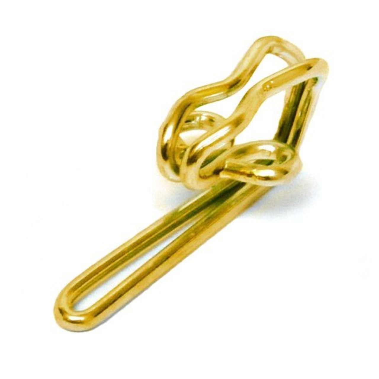 Brass Metal Curtain Hooks, Sold Individually