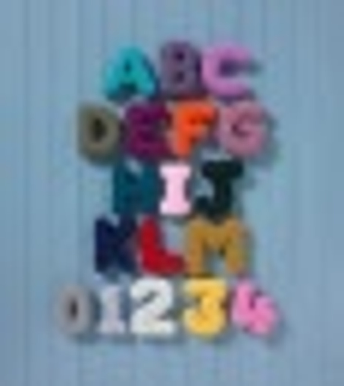 Crochet Alphabet & Numbers Pattern Book