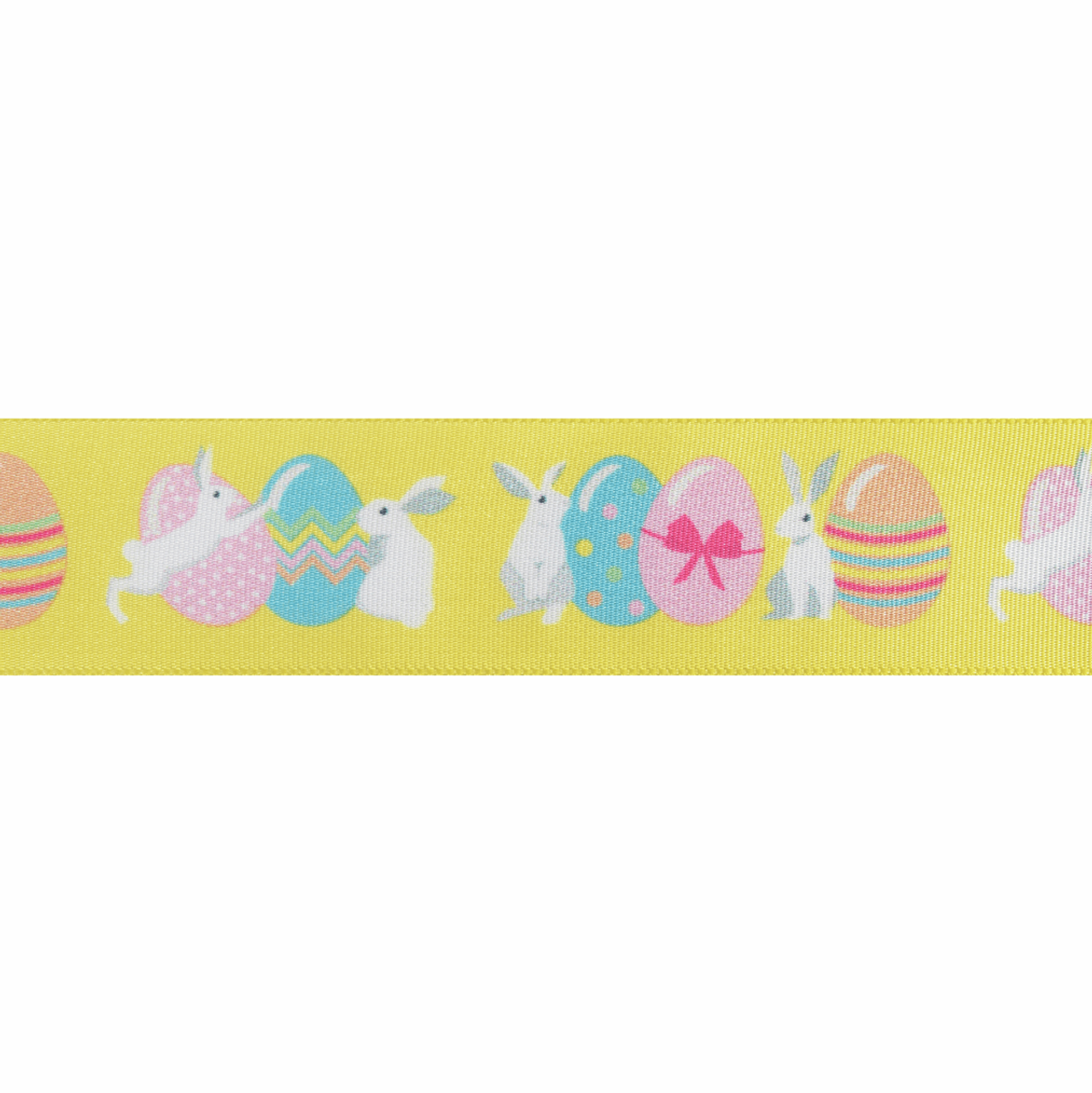 Easter Bunny Ribbon, 25mm wide, Sold Per Metre