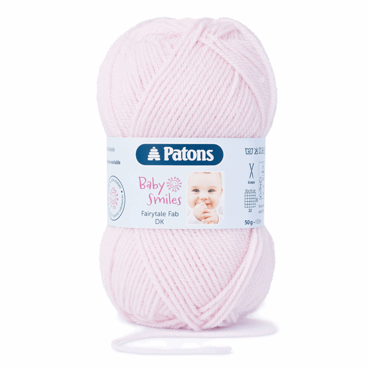 Fairytale Fab DK - 50g ball in Pale Pink