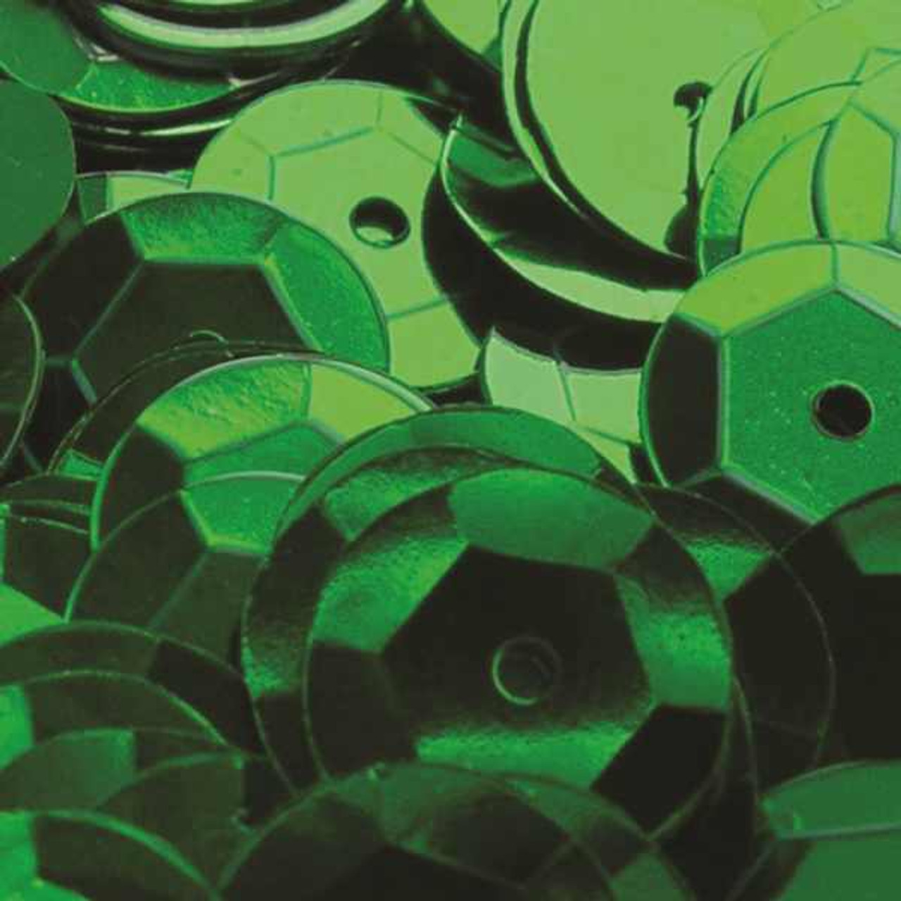 Green 6mm Cup Sequins (Pack of 500 approx)