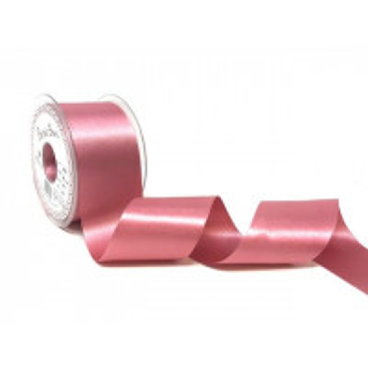 50mm (977) Vintage Dusky Pink  Double Satin Berisfords Ribbon ( Sold per Metre)