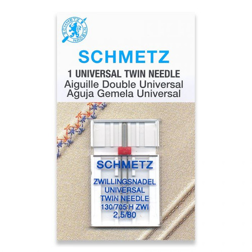 Schmetz Universal Twin 2.5/80 Machine Needle (1 Pack)