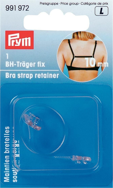 Prym Bra Strap Retainer 10mm Transparent 1pc