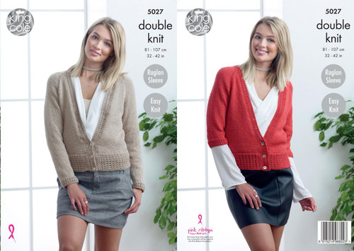 Cardigans Knitted in Double Knit