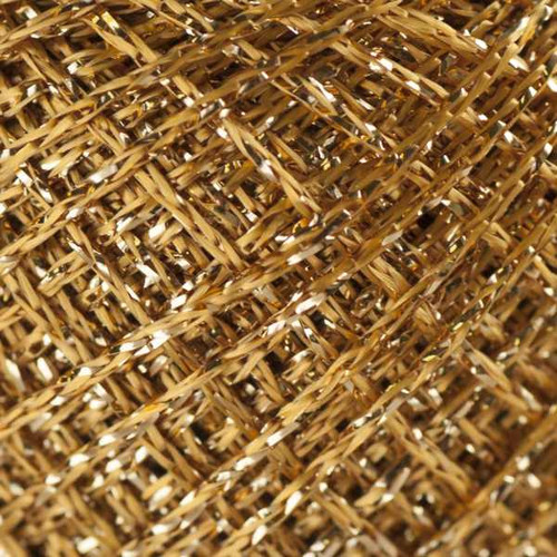Dark Gold Metallic Decorative Goldfingering Yarn, 20 gram ball (approx 80mtr)