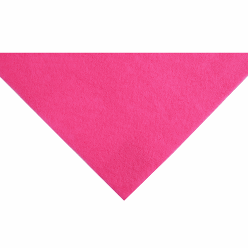 Shocking Pink Acrylic Felt Sheet (23cm x 30cm)