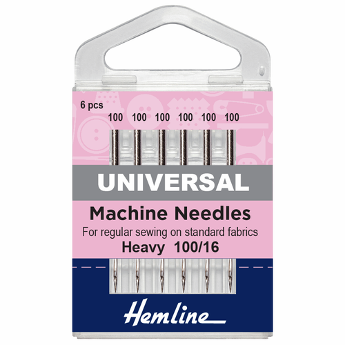 Machine Needles - Heavy, Size 100/16