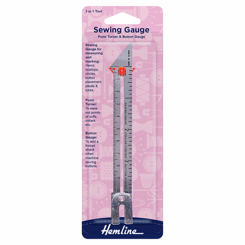 All-in-One Sewing Gauge, Point Turner & Ruler