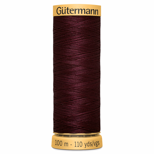 3032 Natural Cotton Sewing Thread 100mtr Spool