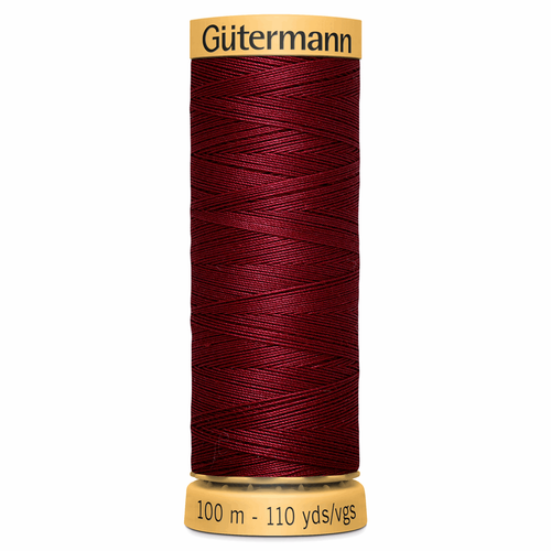 2433 Natural Cotton Sewing Thread 100mtr Spool
