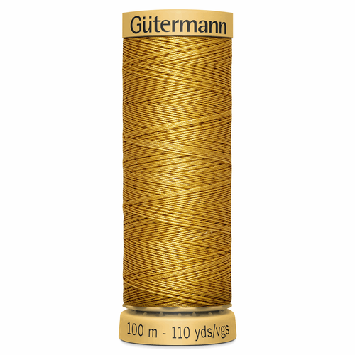 0847 Natural Cotton Sewing Thread 100mtr Spool