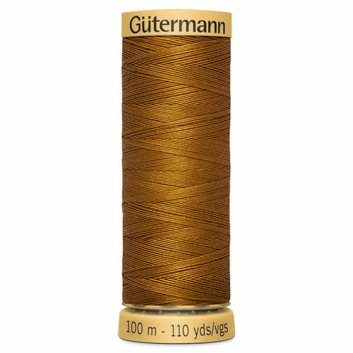 1444 Natural Cotton Sewing Thread 100mtr Spool