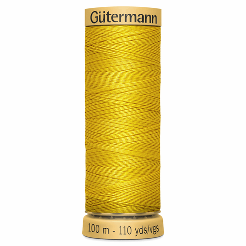 0688 Natural Cotton Sewing Thread 100mtr Spool