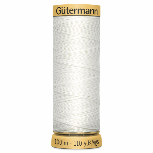 5709 Natural Cotton Sewing Thread 100mtr Spool