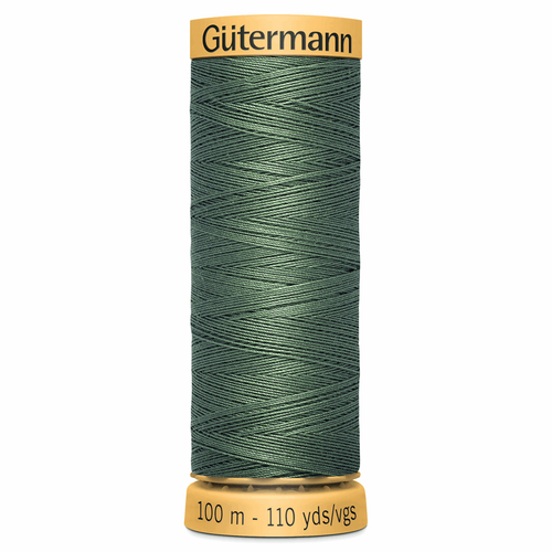 8724 Natural Cotton Sewing Thread 100mtr Spool