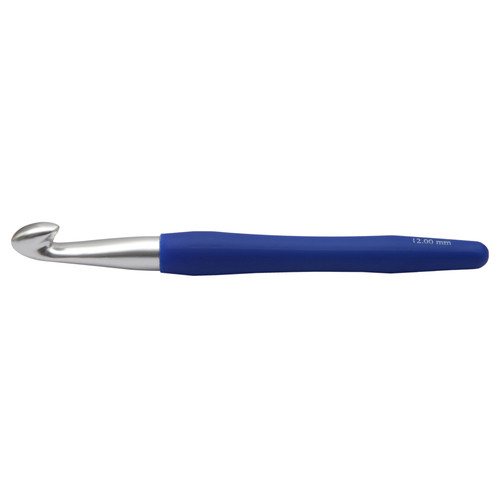 Crochet Hook by Waves 2.0 in Emerald - 12.00mm