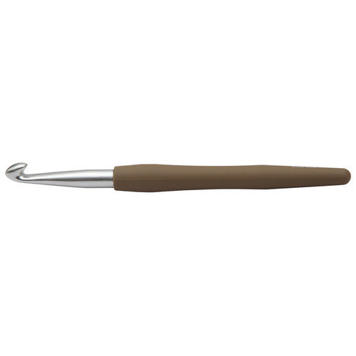 8.00mm 'Waves' Soft Grip Aluminium Crochet Hook