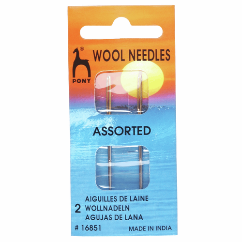 Hand Sewing Needles - Wool - 2 Sizes Hand Sewing Needles - Wool - 2 Sizes