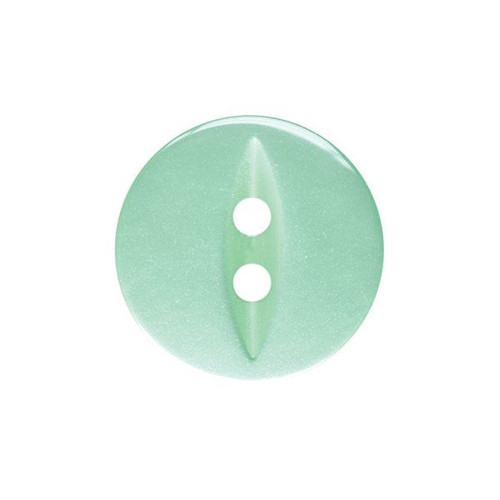 Mint Fisheye Baby Buttons