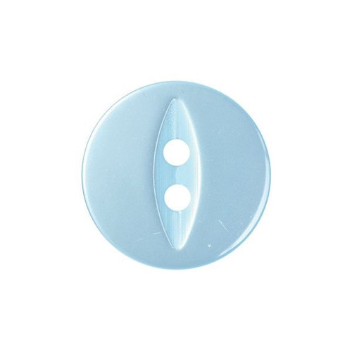 Pale Blue Fisheye Baby Buttons