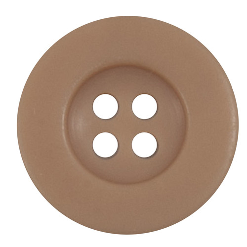 Dark Peach 17mm 4-hole Buttons on Card (Code B) x 3pc Dark Peach 17mm 4-hole Buttons on Card (Code B) x 3pc