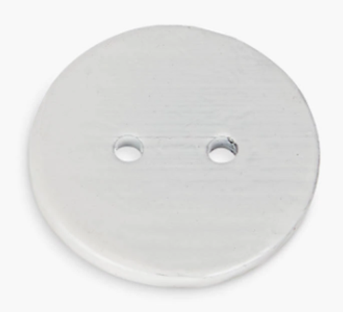 25mm White Penny Weights for Curtains (Each)