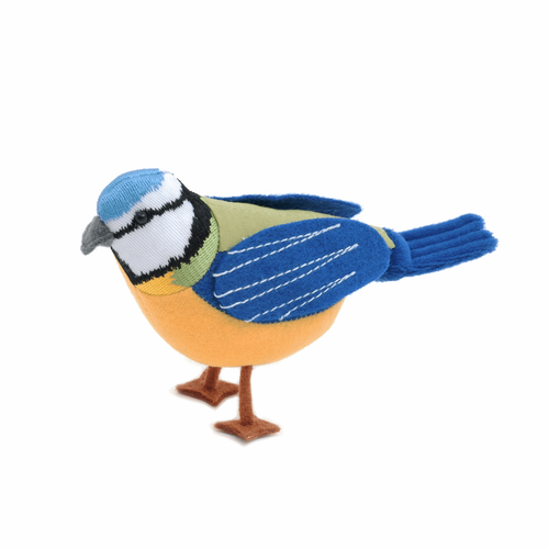Blue Tit Bird Pin Cushion Blue Tit Bird Pin Cushion