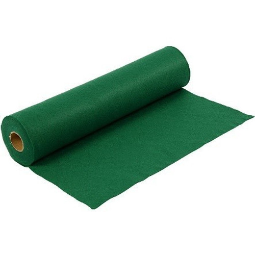 Emerald Green Acrylic Felt Roll, 45cm wide x 1mtr length