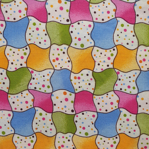 Distortion Check 100% Cotton Poplin Fabric, 110cm/43in wide, Sold Per HALF Metre Distortion Check 100% Cotton Poplin Fabric, 110cm/43in wide, Sold Per HALF Metre