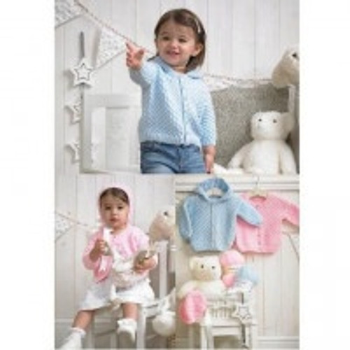 4005 Childrens Cardigan Wondersoft DK Knitting Pattern Size: 41-56cm 4005 Childrens Cardigan Wondersoft DK Knitting Pattern Size: 41-56cm